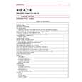 HITACHI 50EX20B Owner's Manual