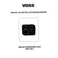 VOSS-ELECTROLUX DEK490-9/1 Owner's Manual