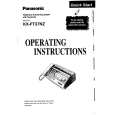 PANASONIC KXFT37NZ Owner's Manual
