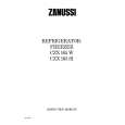 ZANUSSI CZX165SI Owner's Manual