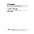ROLAND VP-70 Owner's Manual