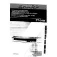 SHARP ST26H Owner's Manual