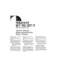 NAKAMICHI ST-7E Owner's Manual