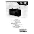 SONY TR835 Service Manual