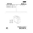 SONY KVSF34T93 Service Manual