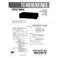 SONY TC-RX70ES Owner's Manual