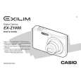 CASIO EXZ1000 Owner's Manual
