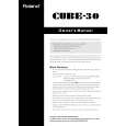 ROLAND CUBE-30 Owner's Manual