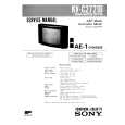 SONY KVC2721D Service Manual