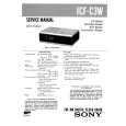 SONY ICFC3W Service Manual