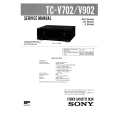 SONY TCV702 Service Manual