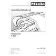 MIELE B890E Owner's Manual