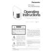 PANASONIC WVCF400 Owner's Manual