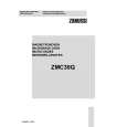 ZANUSSI ZMC30QA Owner's Manual