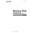 SONY PEGS360MSAUTORUNV1 Owner's Manual
