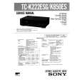 SONY TCK222ESG Service Manual