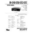 SONY XR4240 Service Manual