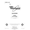 WHIRLPOOL LG5791XSW0 Parts Catalog