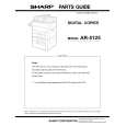 SHARP AR-5125 Parts Catalog