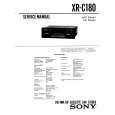 SONY XRC180 Service Manual
