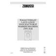 ZANUSSI ZWG3162 Owner's Manual