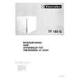 ELECTROLUX TF183G Owner's Manual