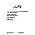 JUNO-ELECTROLUX JSI5410W Owner's Manual
