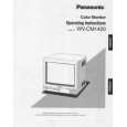 PANASONIC WVCM1420 Owner's Manual
