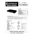 HITACHI HCA7500MKII Service Manual