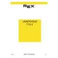 REX-ELECTROLUX TT10E Owner's Manual