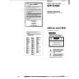 SONY ICF-C420 Owner's Manual