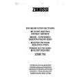 ZANUSSI ZBM761SX1 Owner's Manual
