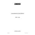 ZANUSSI ZRB 18 JB Owner's Manual