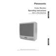 PANASONIC WVCK2020A Owner's Manual