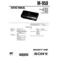 SONY M950 Service Manual