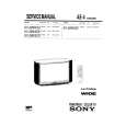 SONY KV28WX2E Service Manual