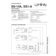 INFINITY SS-1 Service Manual