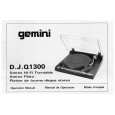GEMINI Q1300 Owner's Manual