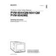 SONY PVM9044QM Owner's Manual