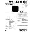 SONY KVM1430E Service Manual
