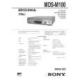 SONY MDSM100 Service Manual