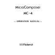 ROLAND MC-4 Owner's Manual