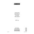ZANUSSI ZRT16J Owner's Manual