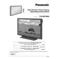 PANASONIC TH50PHW3U Owner's Manual