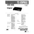 SONY TC-D5PROII Service Manual