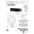 SONY TAV33/W Service Manual