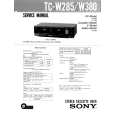 SONY TCW285 Service Manual