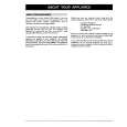 WHIRLPOOL YEL1110AAH Owner's Manual