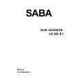 SABA LV6S01 Owner's Manual