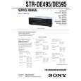 SONY STRDE495 Owner's Manual